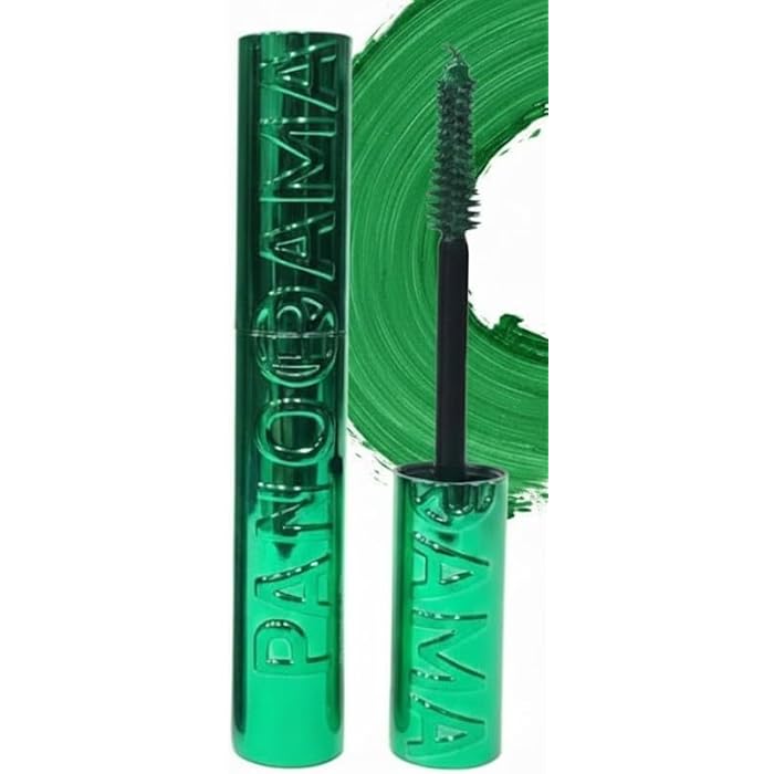 AERO VOLUME Mascara DEEP Waterproof, Volume and Length Waterproof,Extra Long Thick 5D,Lengthening,False Lash Effect-GREEN - 13ML - Image 1